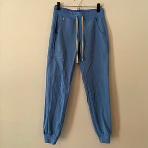 FIGS Ceil Blue Zamora Jogger Scrub Pants Regular Rise Uniform Women's size XS
